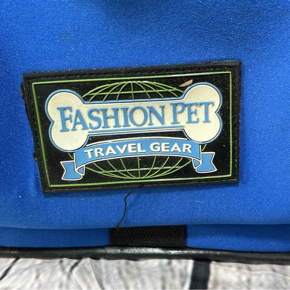 Fashion Pet Comfortable Travel Pet Carrier for Cats Small Dogs Blue Vented NWT